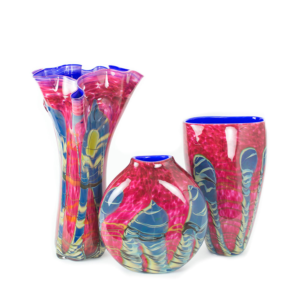 Tropical Bamboo Vase Collection