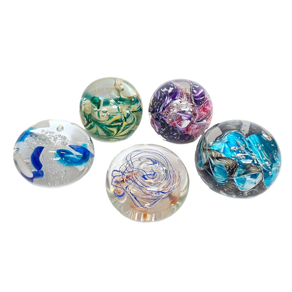 Handmade Glass Optical Sculpture 