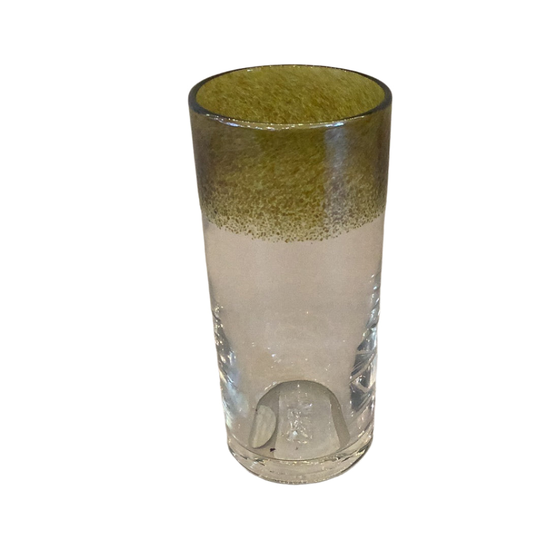 Antique Silver Highball Glass