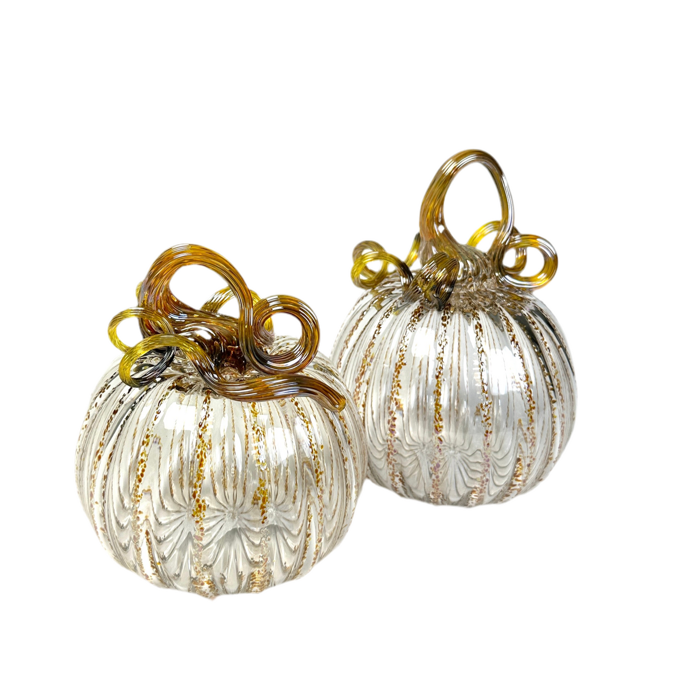 Clear Pumpkins & Gourds