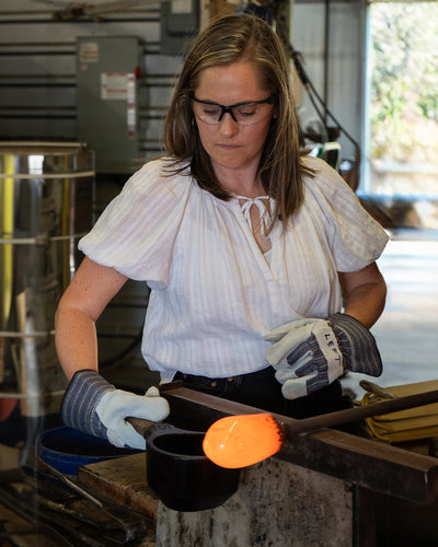 Make A Glass Pumpkin