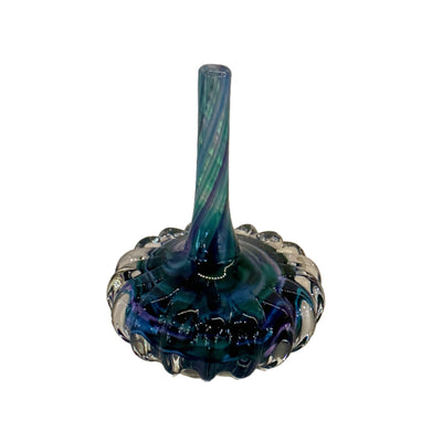 These captivating custom hand crafted colorful ring holders gleam with elegant practicality.