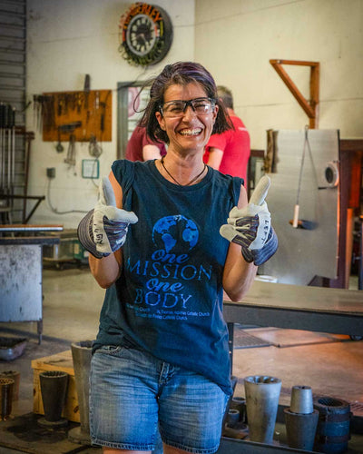 Make A Glass Pumpkin