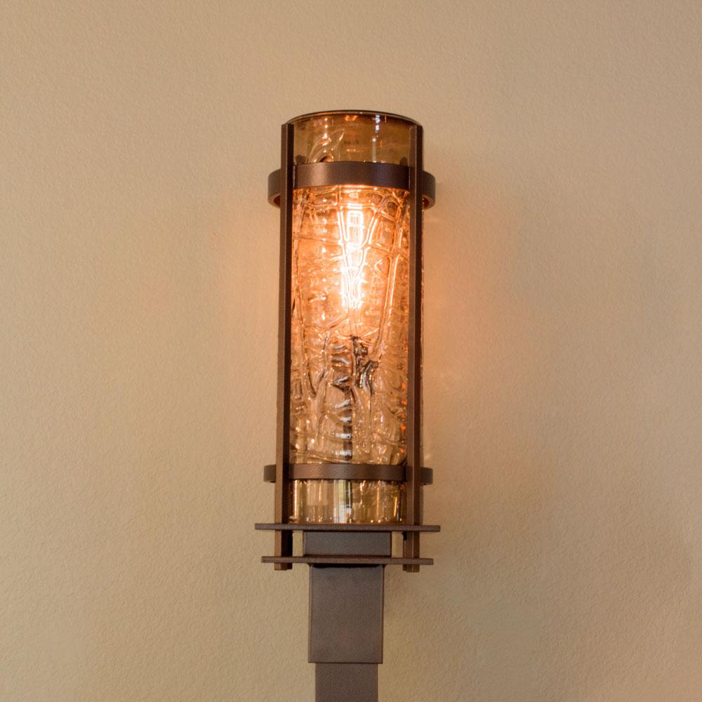 handcrafted outdoor post lighting
