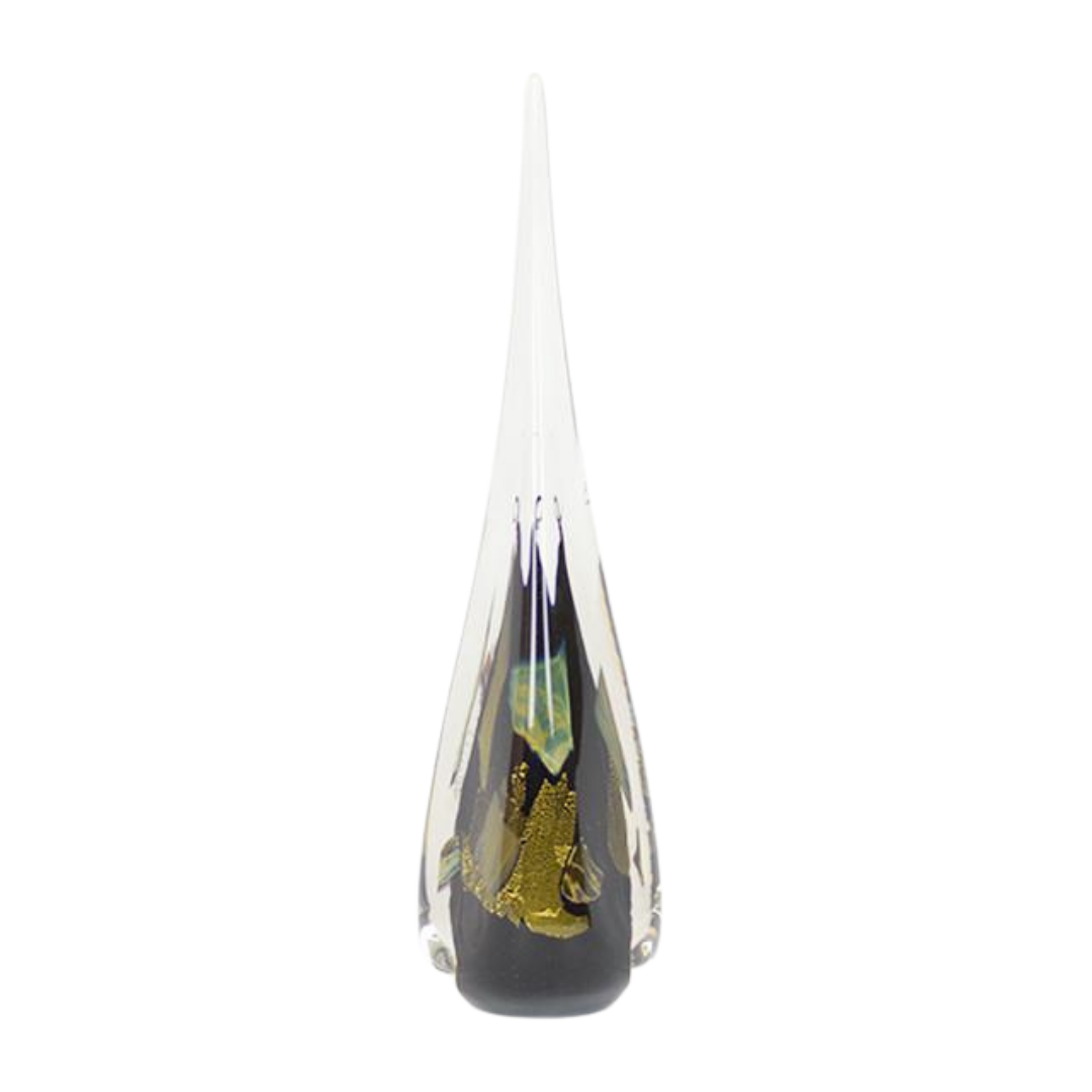 Mediterranean Classic Black Spire Sculpture