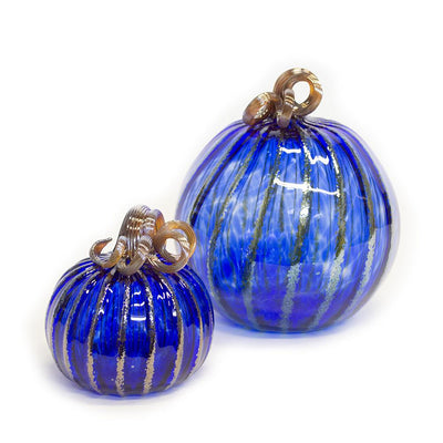 handmade glass pumpkin