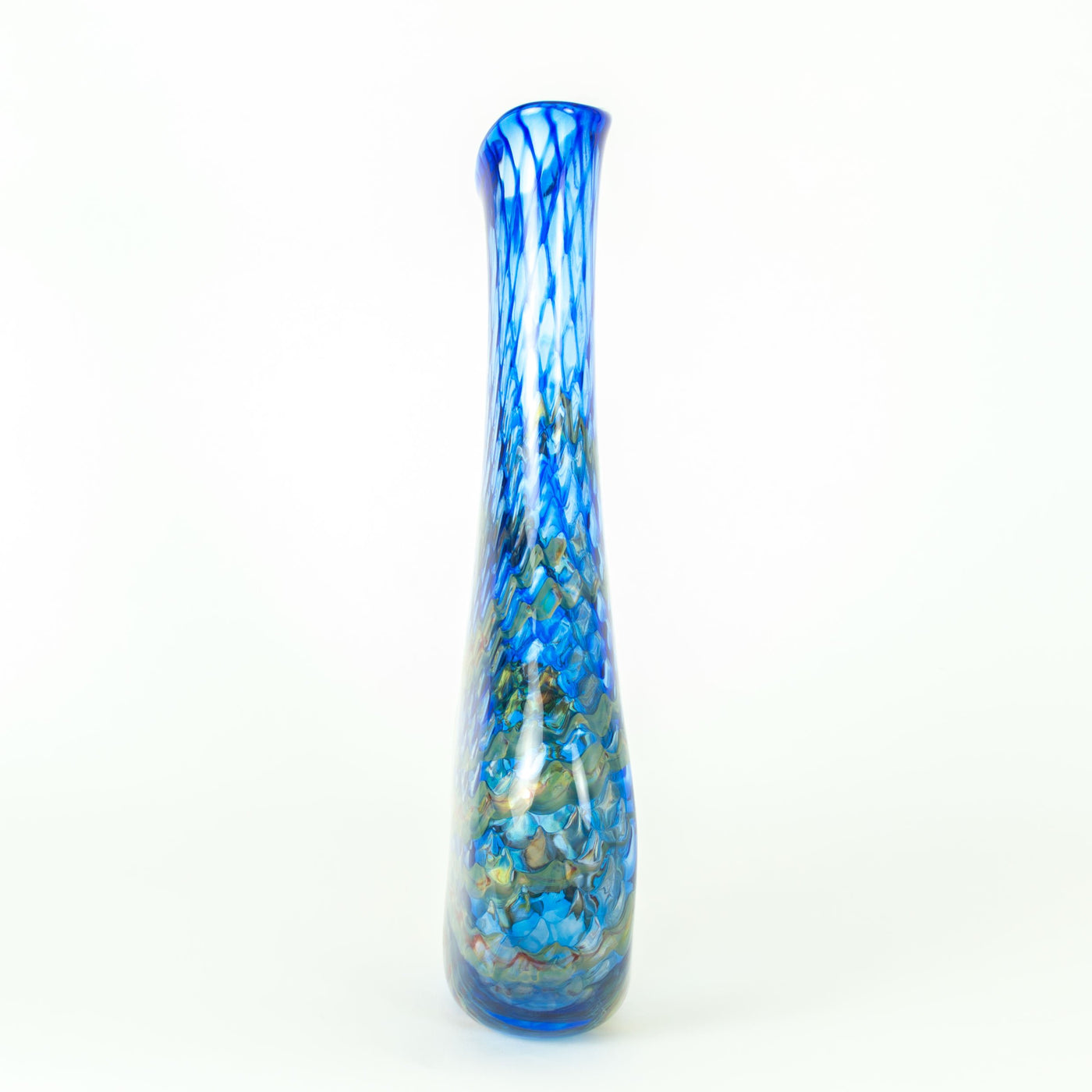 Dragon Scale Teardrop Vase