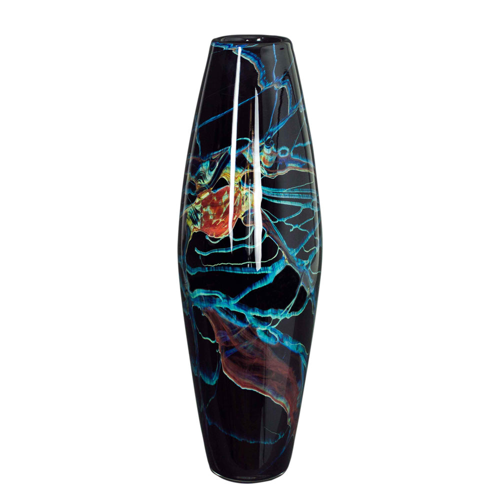 Blue Aurora Bullet Vase