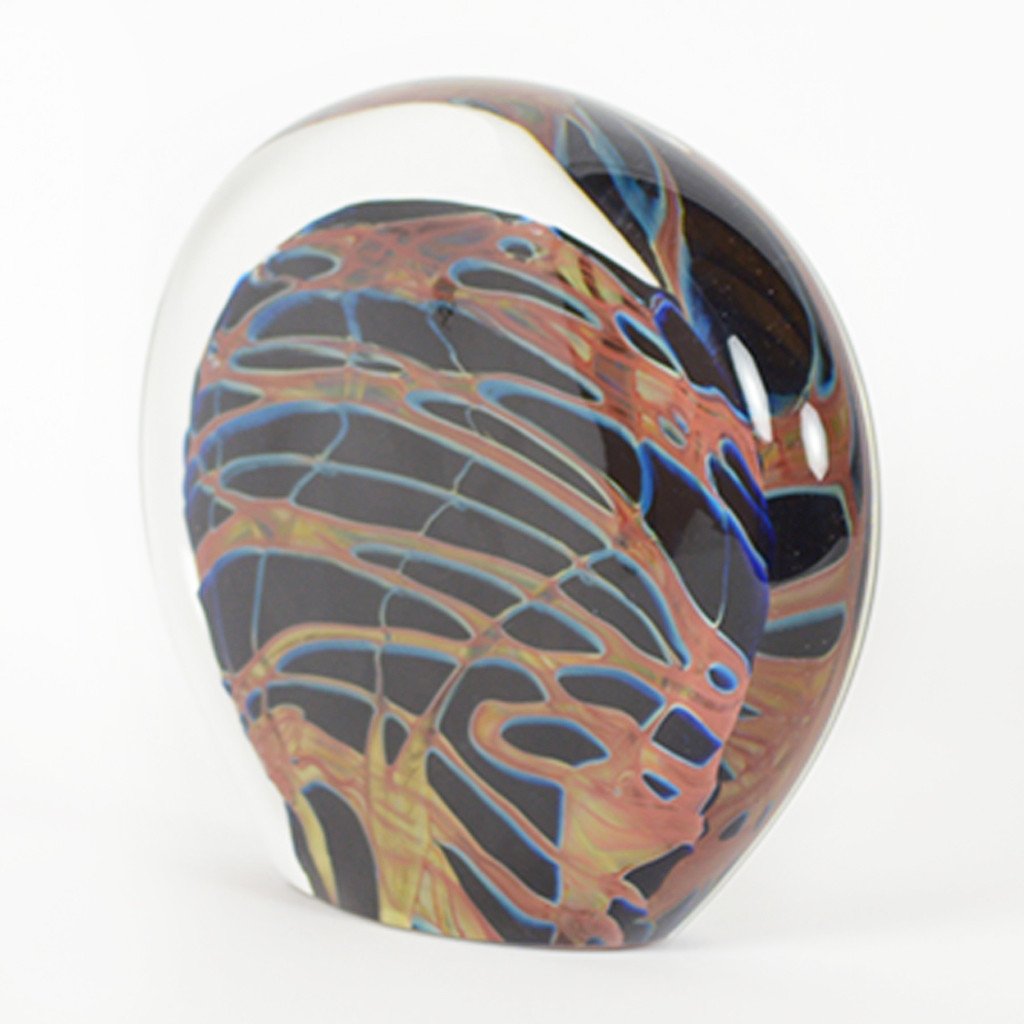 Blue Aurora Gravity Sculpture