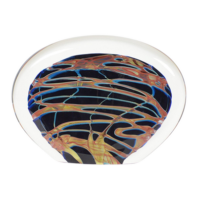 Blue Aurora Gravity Sculpture