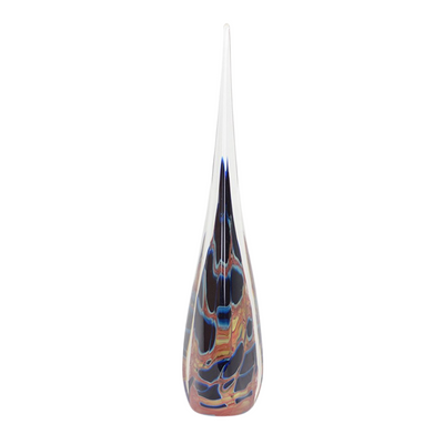 Blue Aurora Spire Sculpture