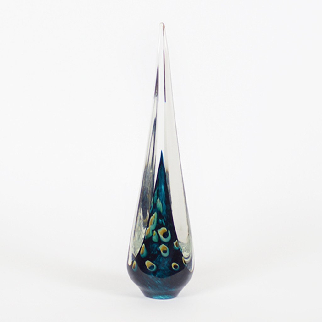 Emerald Ocean Spire Sculpture