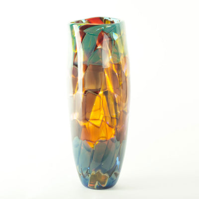 Kaleidoscope Flat Taper Vase