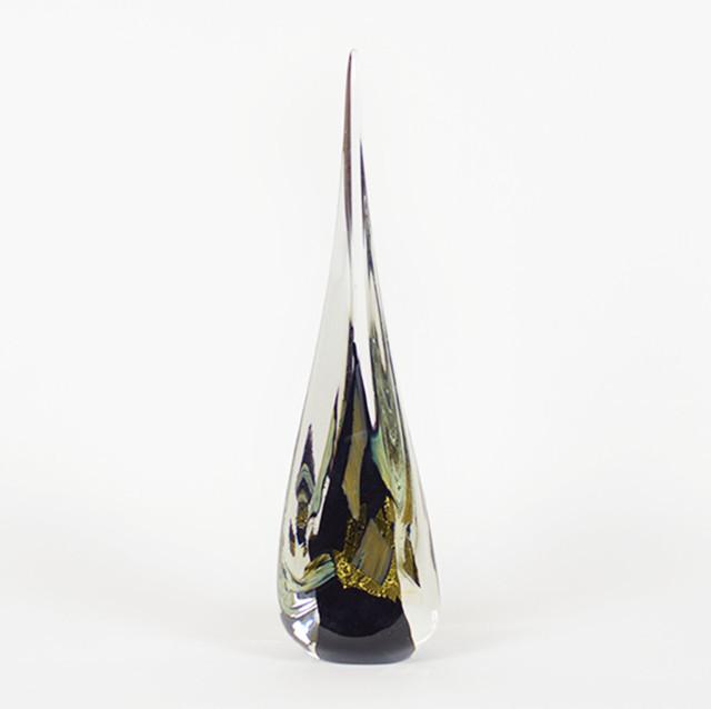 Mediterranean Classic Black Spire Sculpture