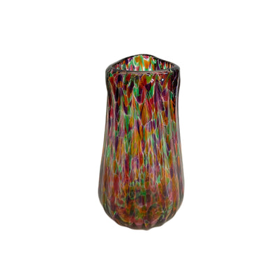 These vibrant one of a kind hand blown vases capture harmonious colors that reflect the local Texas wildflowers.