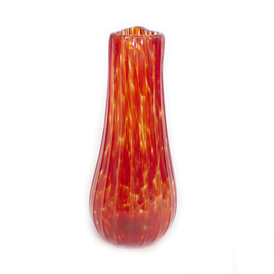 These vibrant one of a kind hand blown vases capture harmonious colors that reflect the local Texas wildflowers.