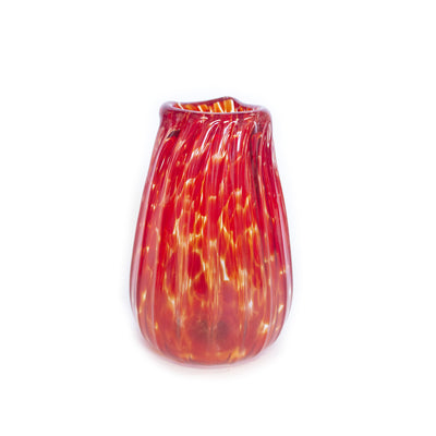 These vibrant one of a kind hand blown vases capture harmonious colors that reflect the local Texas wildflowers.